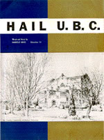 "Hail U.B.C." songbook