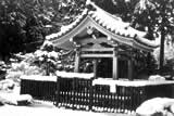 [Pacific Bell Tower in the snow]