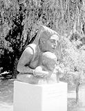 [Mother and Child sculpture]
