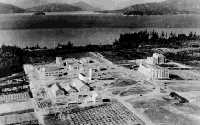 [Aerial view of campus, 1925]