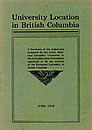 "University Location in British Columbia" - click to view .pdf document
