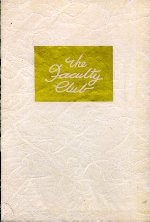 [Faculty Club menu cover]