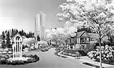 Hampton Place, architectural rendering