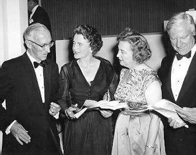 Official opening of new Frederic Wood Theatre, 1963 -- UBC 1.1/10143-5