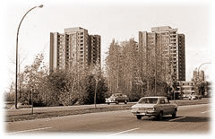 Walter Gage Residences, ca. 1975