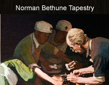 Norman Bethune Tapestry Exhibit