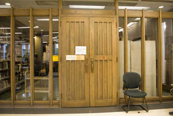 Entrance to Memorial Room